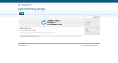 Desktop Screenshot of ophthalmologyblogs.org